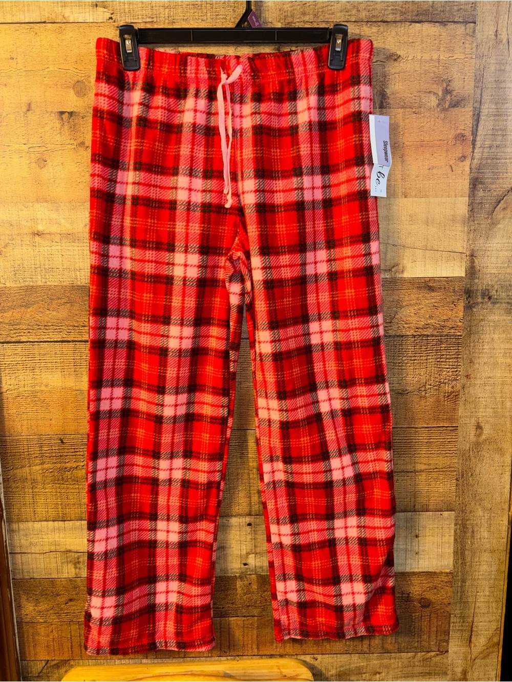 Just Be Plaid Fleece Pajama Pants